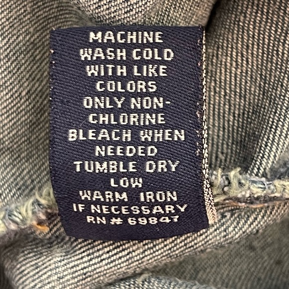 Reign Embroidered Denim Jean Jacket - Picture 11 of 12